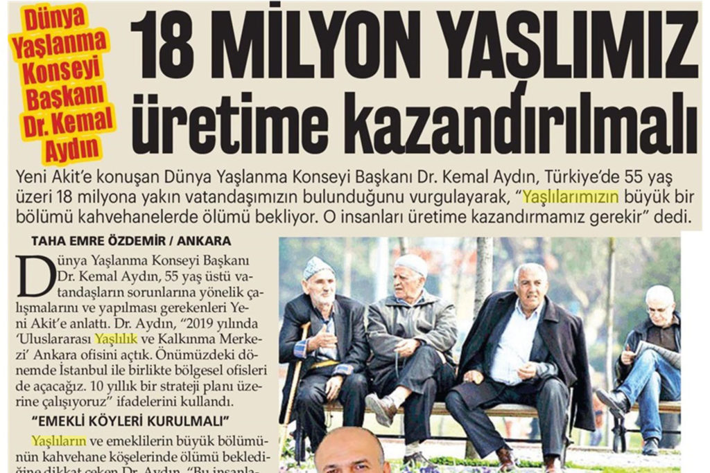 18 milyon yaşlımız üretime katılmalı