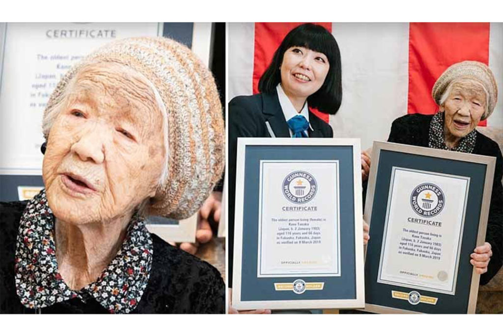 Dünyanın en yaşlı insanı çıtayı yükseltti