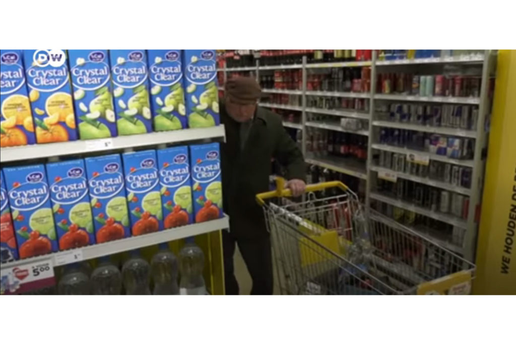 Hollanda'da yalnız insanlar için market