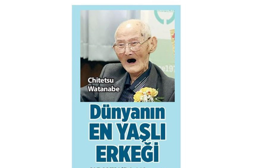 Dünyanın En Yaşlı Erkeği