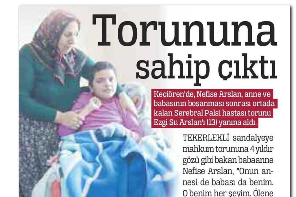 Torununa Sahip Çıktı