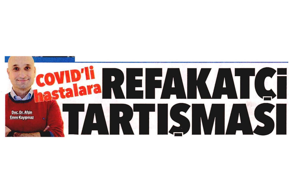 Covid 19'lu Hastalara Refakatçı Tartışması